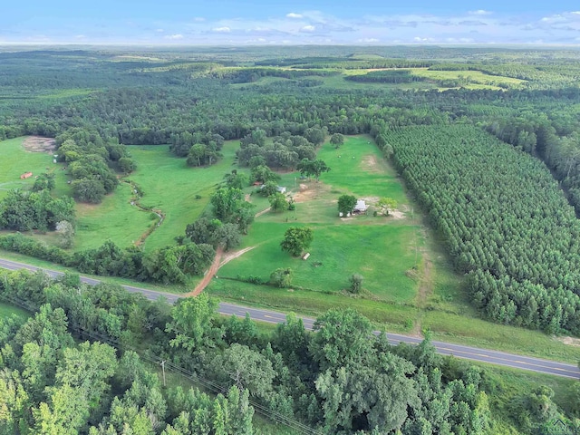 3738 Fm 161 S, Hughes Springs, TX 75656 - aerial view of property's location with a forest and rural landscape