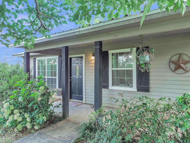 3738 Fm 161 S, Hughes Springs, TX 75656 - property entrance featuring a porch