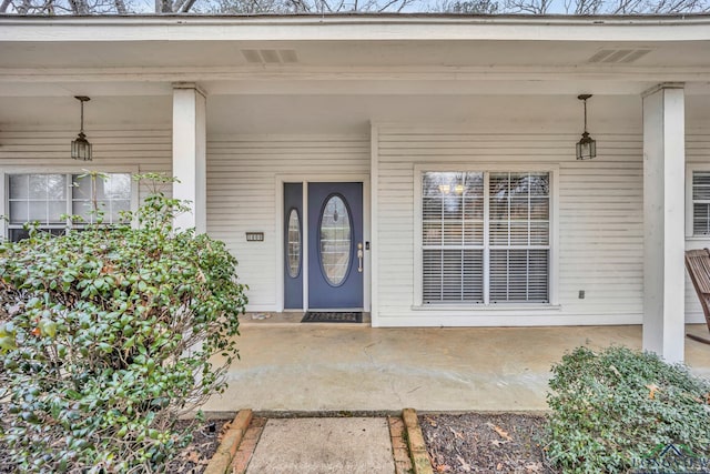 view of entrance to property