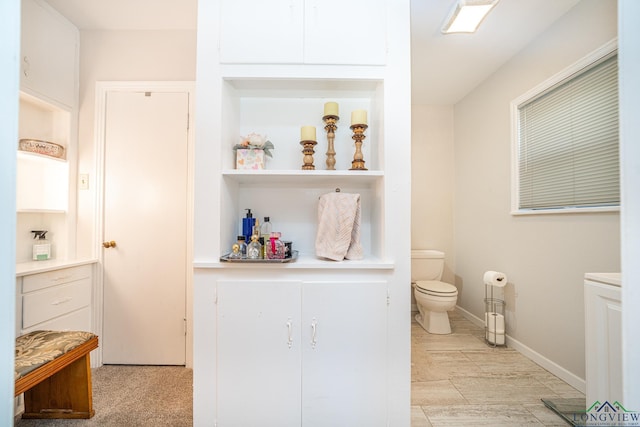 bathroom with toilet