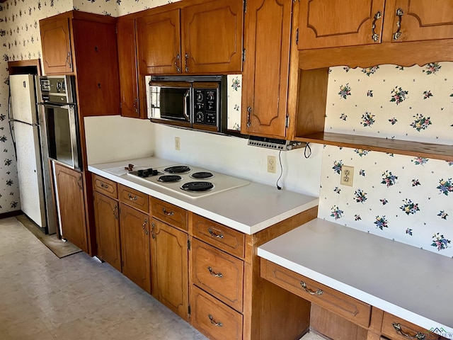 kitchen with white appliances