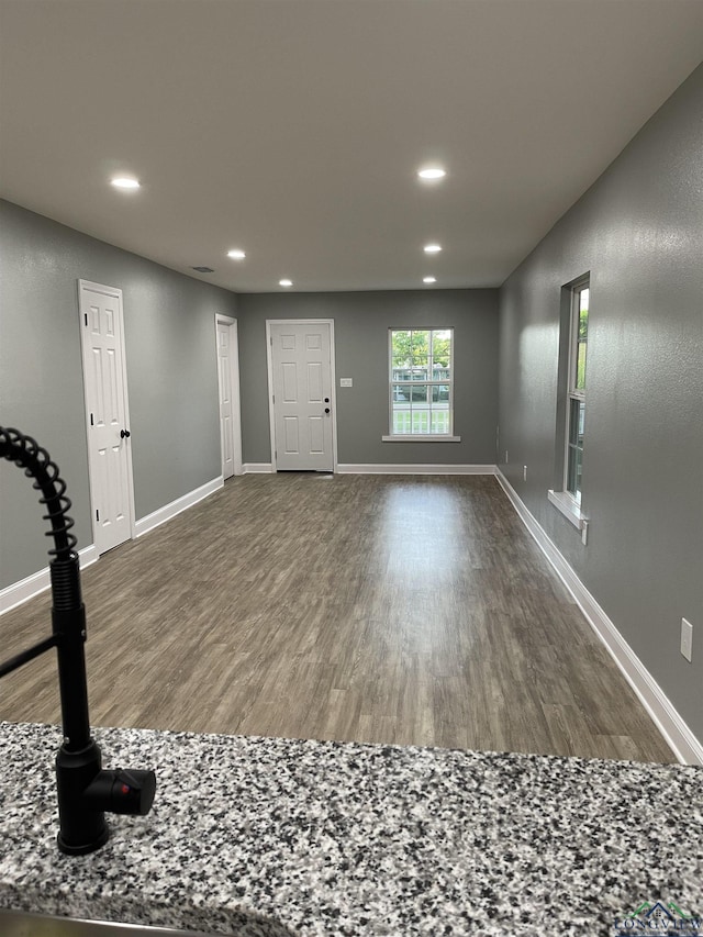 220 Myrle Ave, Longview, TX 75602 - entryway with recessed lighting and wood finished floors