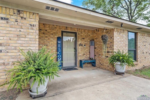 view of property entrance