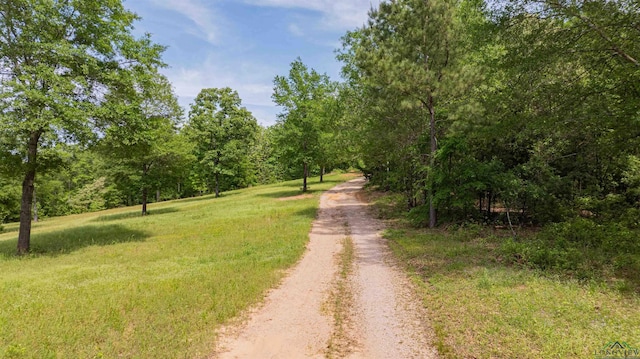 4754 Deer Rd, Gilmer, TX 75644 - view of road featuring a view of trees