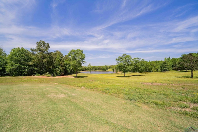 4754 Deer Rd, Gilmer, TX 75644 - view of yard featuring a water view