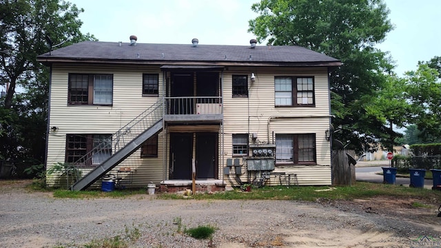 view of back of property