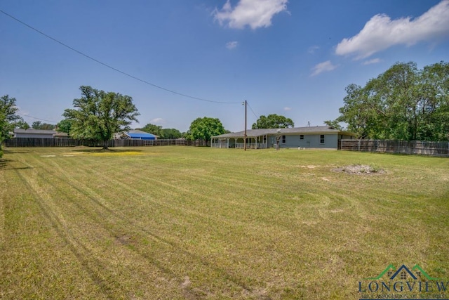 3610 Lakeshore Dr, Weatherford, TX 76087 - view of yard