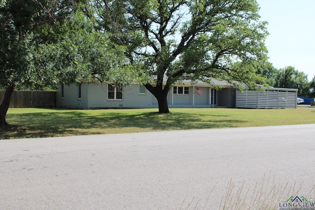 3610 Lakeshore Dr, Weatherford, TX 76087 - view of front facade
