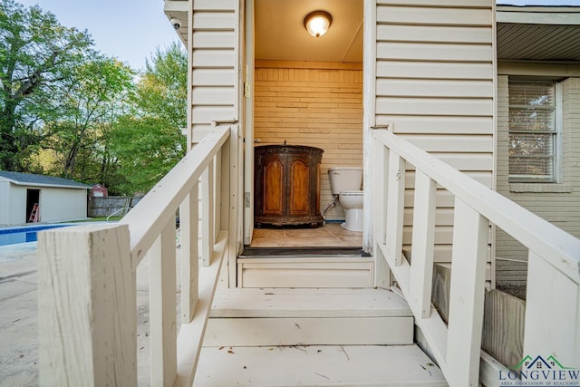 view of entrance to property