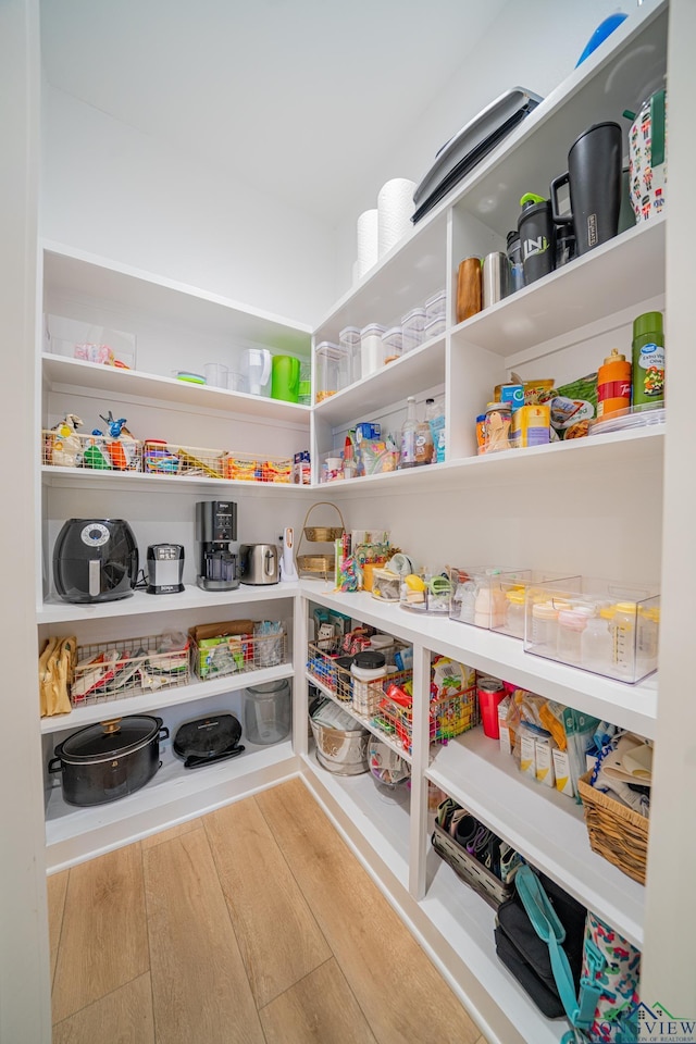 view of pantry