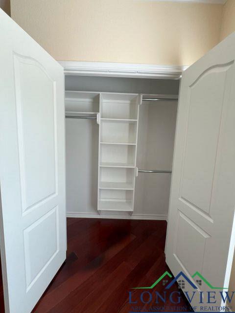 view of closet