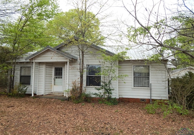 view of front of house