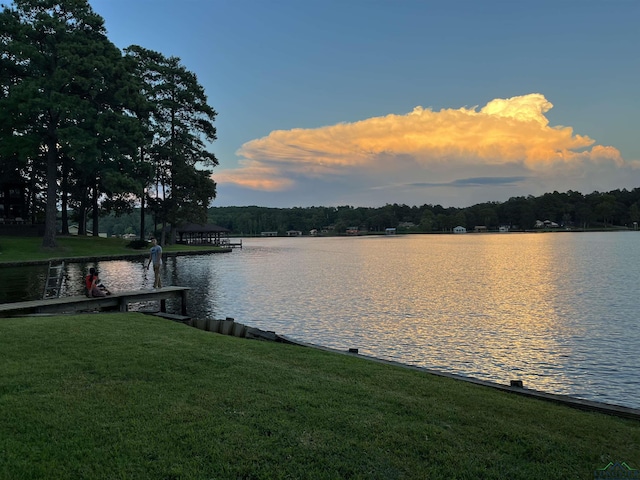 2012 W Lake Dr, Gladewater, TX 75647 - water view