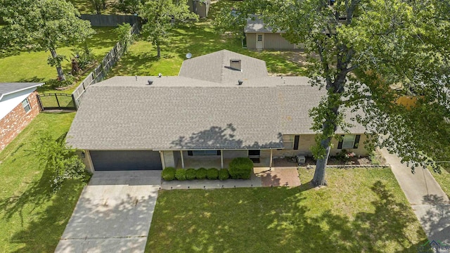 bird's eye view
