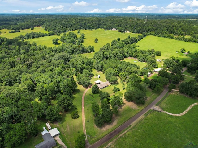 591 N Live Oak Rd, Gilmer, TX 75644 - view of property location featuring a forest