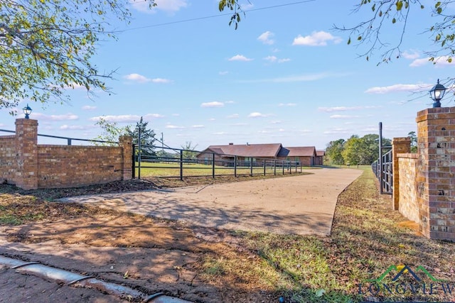 view of gate