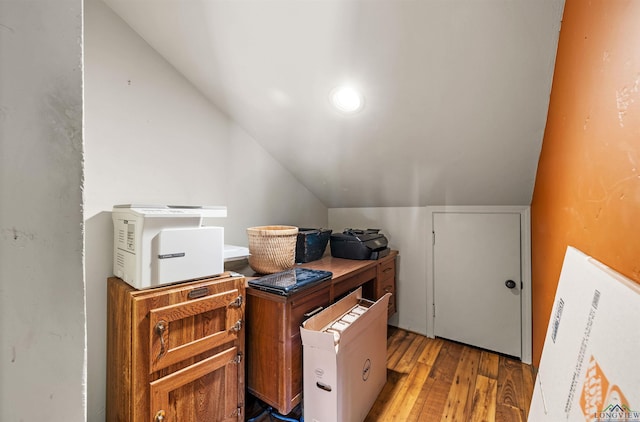 1011 Towne Lake Dr, Longview, TX 75601 - office space featuring vaulted ceiling and light wood-style floors