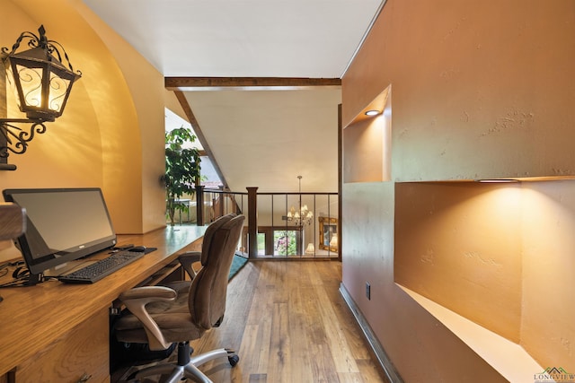 1011 Towne Lake Dr, Longview, TX 75601 - home office featuring wood finished floors and healthy amount of natural light
