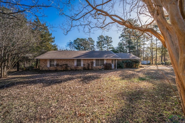 view of ranch-style house