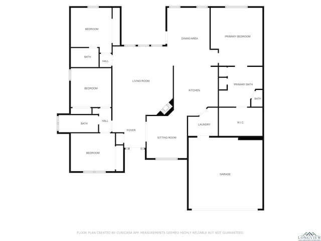 810 Crepe Myrtle Ln, Longview, TX 75604 - room layout