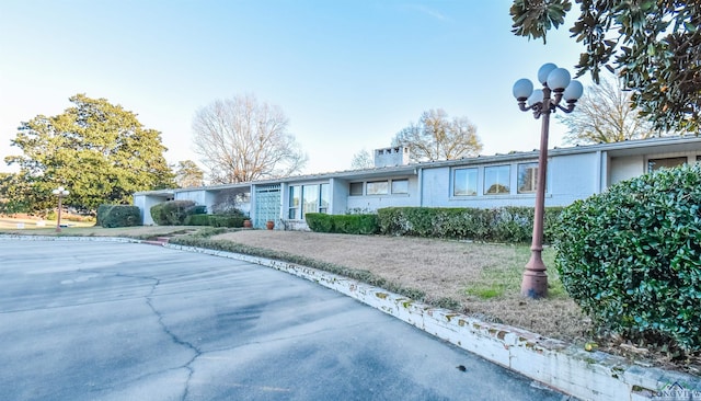 view of ranch-style home