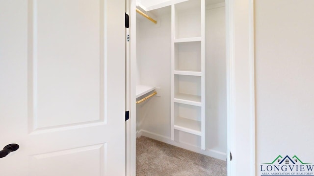 2509 Windmill Ln, Longview, TX 75601 - spacious closet with light colored carpet