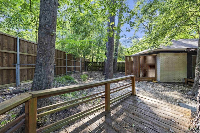 616 Cynthia St, Longview, TX 75605 - deck with a fenced backyard