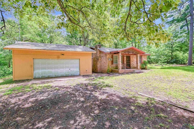350 Capri St, Ore City, TX 75683 - ranch-style home with an outdoor structure