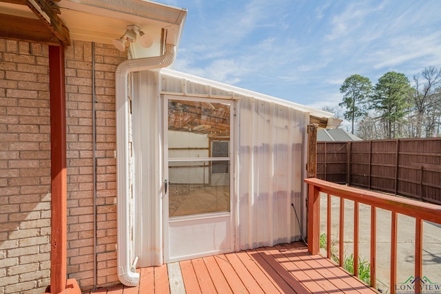 807 Vicksburg Ct, Longview, TX 75601 - view of wooden deck