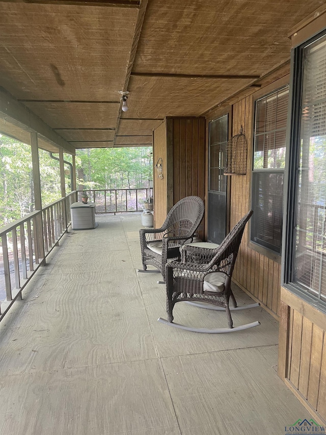 1483 County Road 1596, Avinger, TX 75630 - view of sunroom / solarium