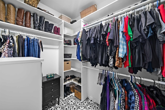 view of spacious closet