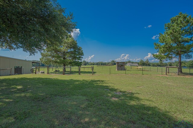 322 Roy Green Rd, Longview, TX 75602 - view of yard with an outbuilding