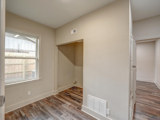 3902 Hazel St, Texarkana, TX 75503 - spare room with wood finished floors and baseboards