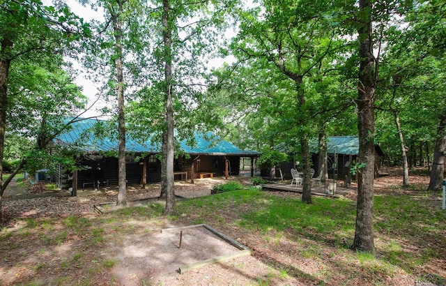 325 Laurel Ln, Holly Lake Ranch, TX 75765 - view of yard