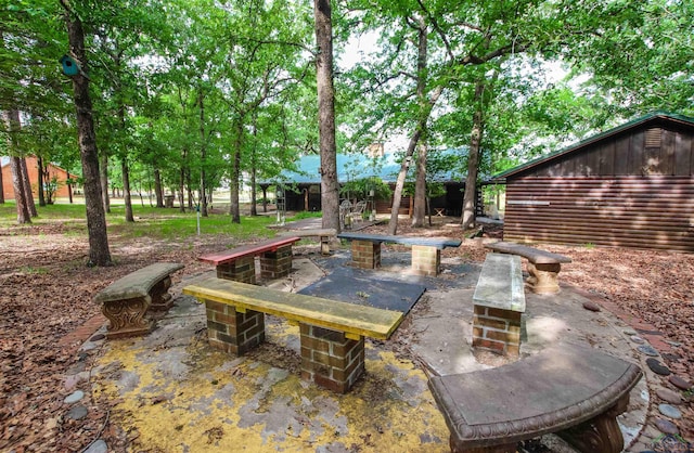 325 Laurel Ln, Holly Lake Ranch, TX 75765 - view of patio