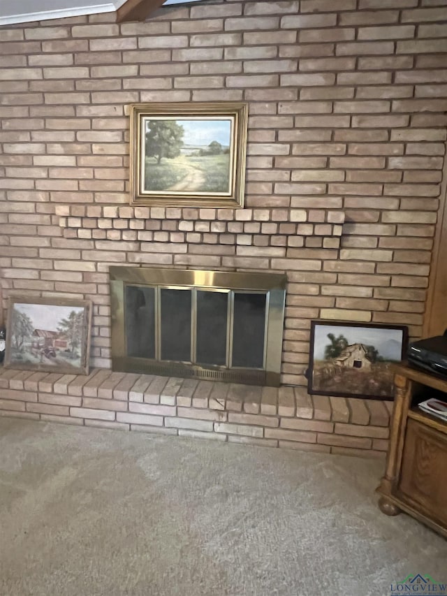 details with carpet flooring