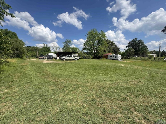 1103 Long St, Gladewater, TX 75647 - view of green lawn
