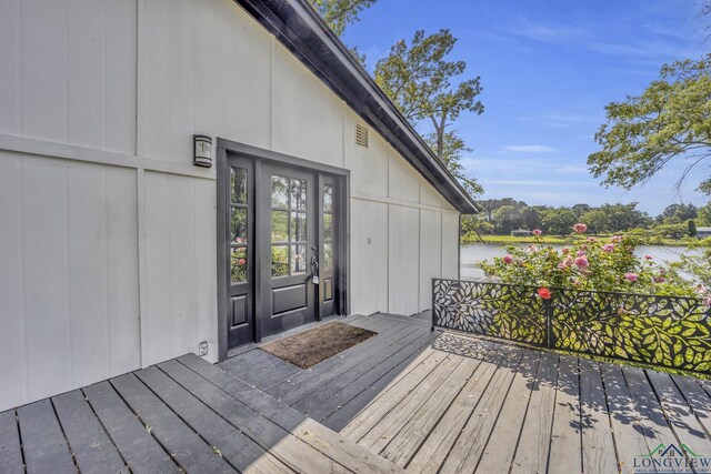 585 Naples Dr, Omaha, TX 75571 - view of wooden deck