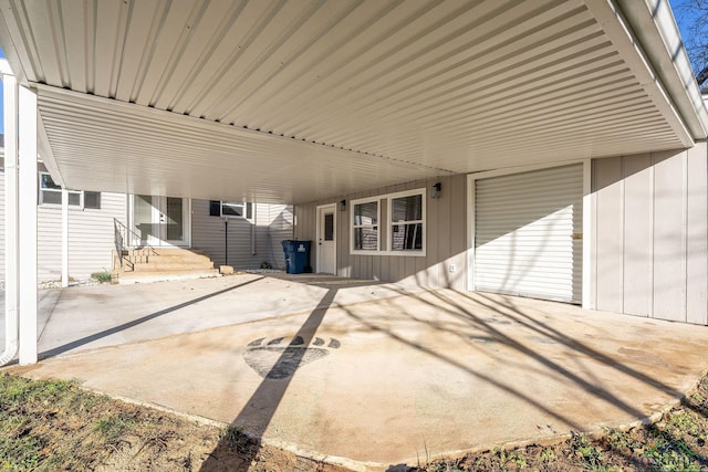 2210 E Harold St, Gladewater, TX 75647 - view of patio featuring a carport