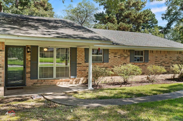 view of ranch-style home