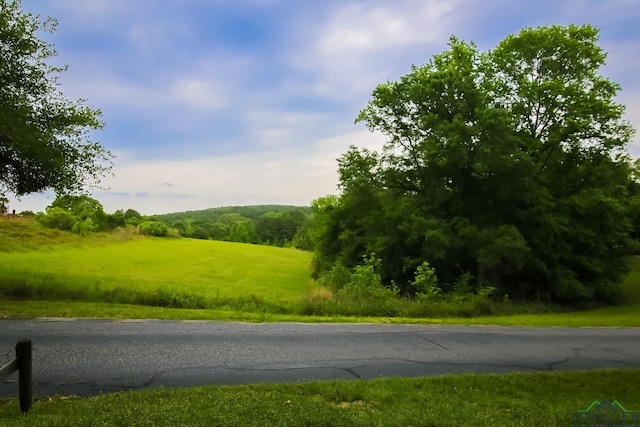 view of road