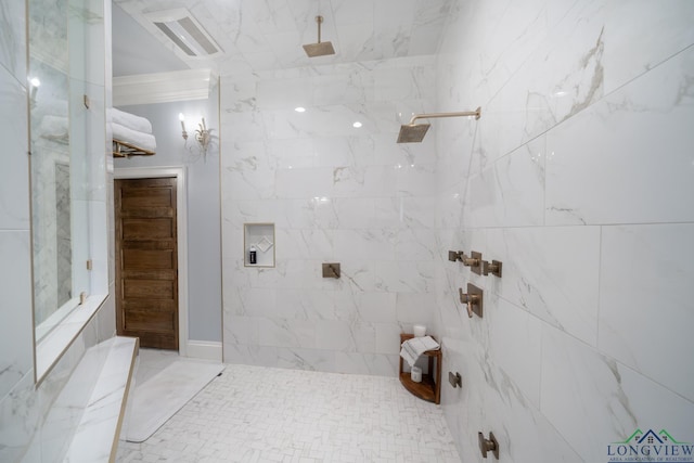 1882 County Road 3000, Joaquin, TX 75954 - bathroom with a marble finish shower
