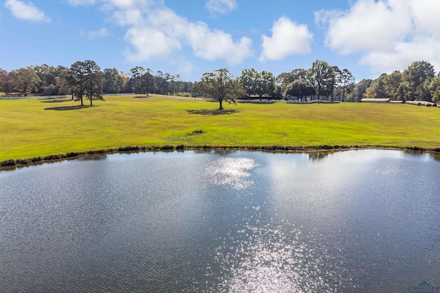 property view of water