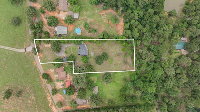 8686 Locust Rd, Big Sandy, TX 75755 - drone / aerial view