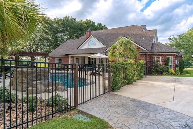 4300 Willow Bnd, Longview, TX 75602 - view of swimming pool featuring a patio area