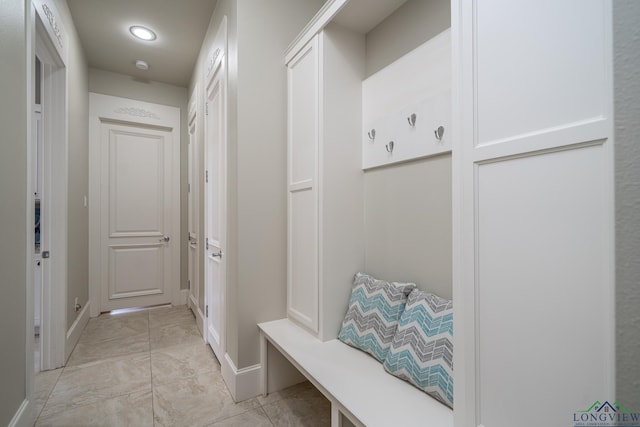 view of mudroom