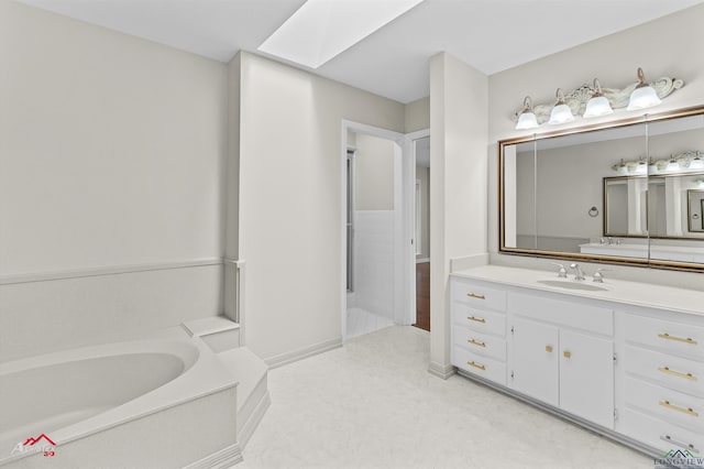 3408 Airline Rd, Longview, TX 75605 - full bath with a bath and vanity