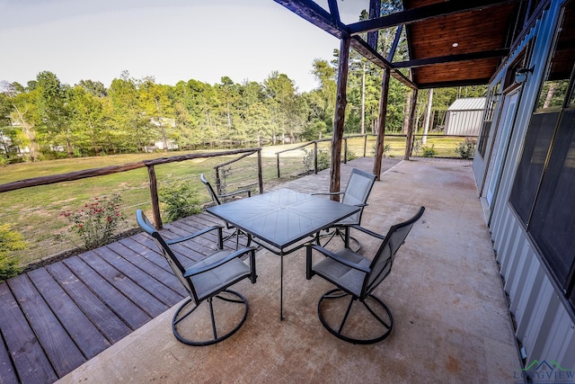 view of patio / terrace