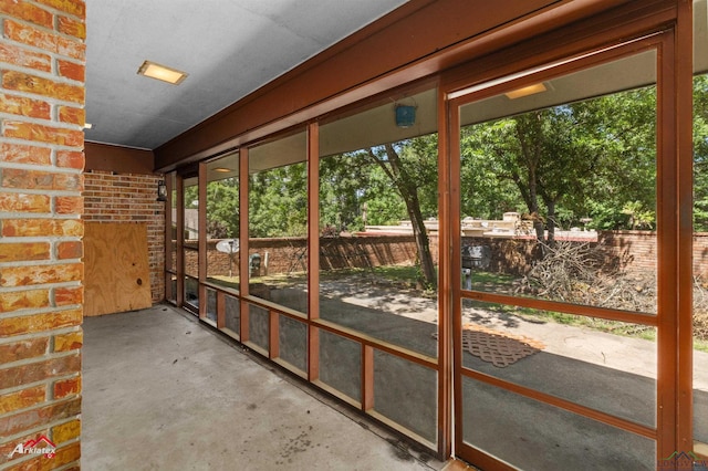 2804 Palm Plz, Marshall, TX 75672 - unfurnished sunroom with healthy amount of natural light