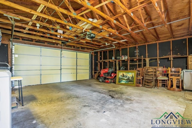 620 Shadywood Ln, Avinger, TX 75630 - garage with washer / clothes dryer